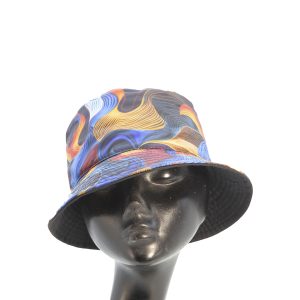 Buckett impermeabile multicolore, foderato