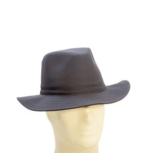 Modello "Indiana" impermeabile, nero
