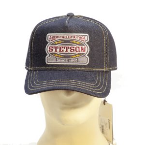 Trucker cap jeans regolabile Stetson
