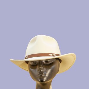 Western Wool Felt bianco