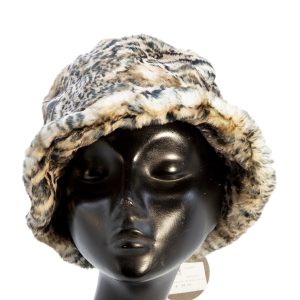 Buckett in ecopelliccia animalier