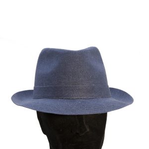 Modello "Fedora" in puro lino UV Protection, produzione Marone