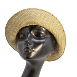 Cappello in visca, beige