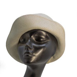 Cappello in visca bianco