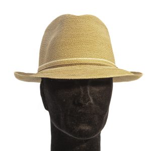 Cappello in treccia canapa avvolgibile